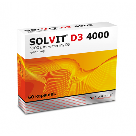 Solvit D3 4000 kapsułki miękkie - 60 kaps.