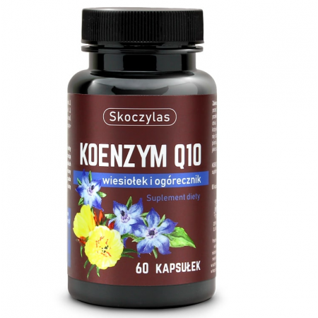 Skoczylas KOENZYM Q10, wiesiołek, ogórecznik