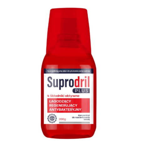 Suprodril Plus Płyn do płukania jamy ustnej specjalistyczny - -