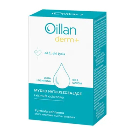 Oillan Derm+ Mydło natłuszczające - - 100 g