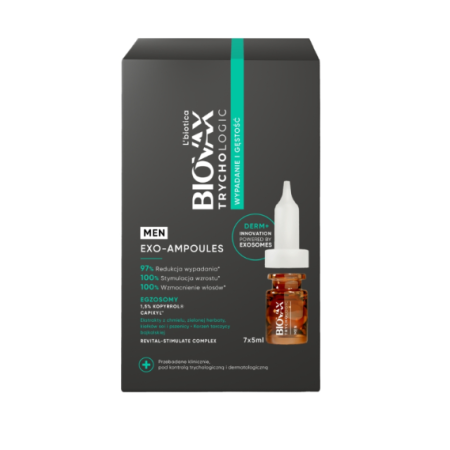 LBIOTICA BIOVAX TRYCHOLOGIC EXO-AMPOULES WYPADANIE I GĘSTOŚĆ -