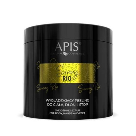 Apis- Sunny Rio wygłądzający peeling do ciała i stóp 700 g