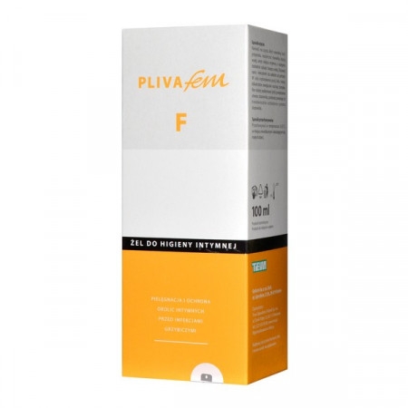 PLIVAfem F, żel do higieny intymnej, 100 ml