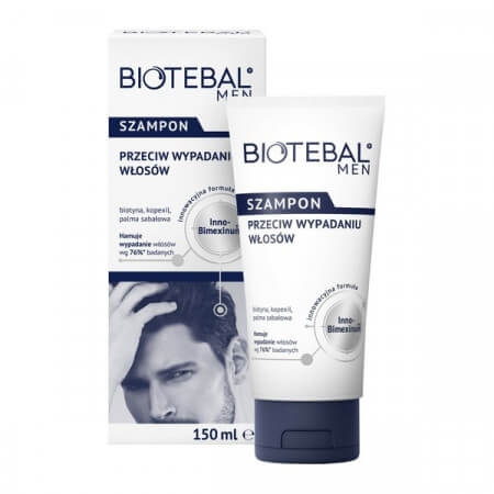 Biotebal Men, biotyna szampon przeciw wypadaniu włosów,150ml.