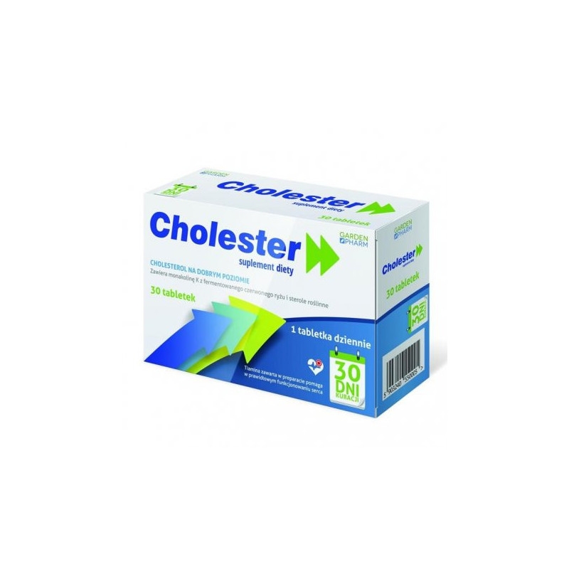 Cholester, 30 tabletek cholesterol
