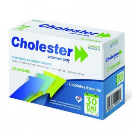 Cholester, 30 tabletek cholesterol