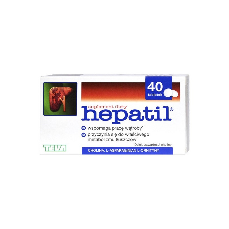 Hepatil 0,15 g, 40 tabletek