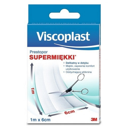 Plaster Viscoplast Prestopor 1m X 6cm