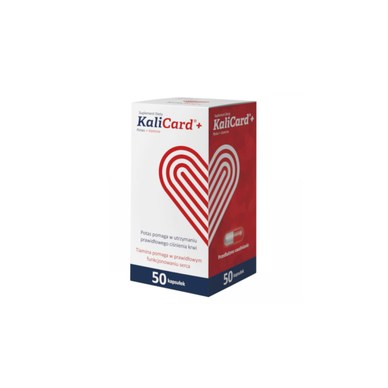 KaliCard+ kapsułki twarde 0,61g 50 kapsułek (butelka)