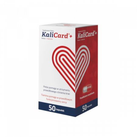 KaliCard+ kapsułki twarde 0,61g 50 kapsułek (butelka)