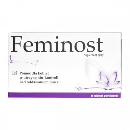 Feminost, 56 tabletek, nietrzymanie moczu