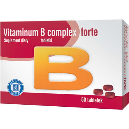 Vitaminum B Complex Forte - 50 tabletek