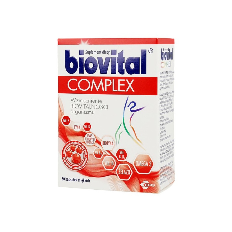 Biovital Complex, kapsułki miękkie, 30 szt.