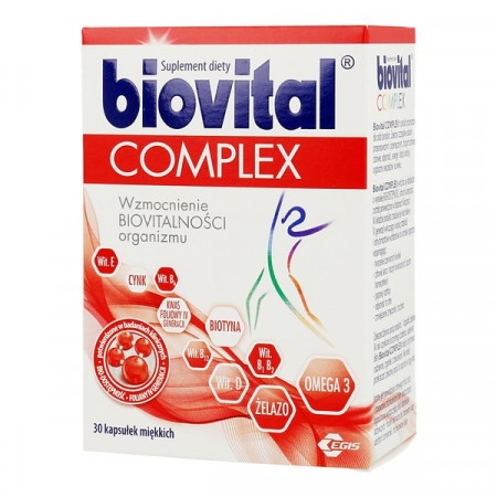 Biovital Complex, kapsułki miękkie, 30 szt.