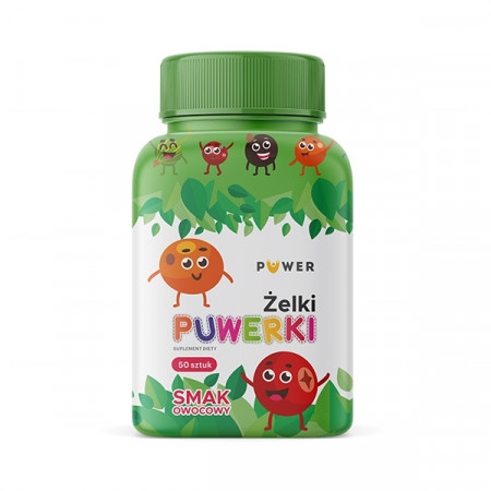 Puwerki żelki 50 sztuk