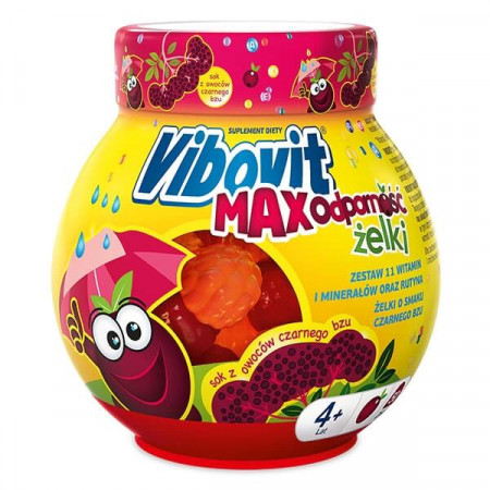 Vibovit Max Odporność Żelki, 50 sztuk