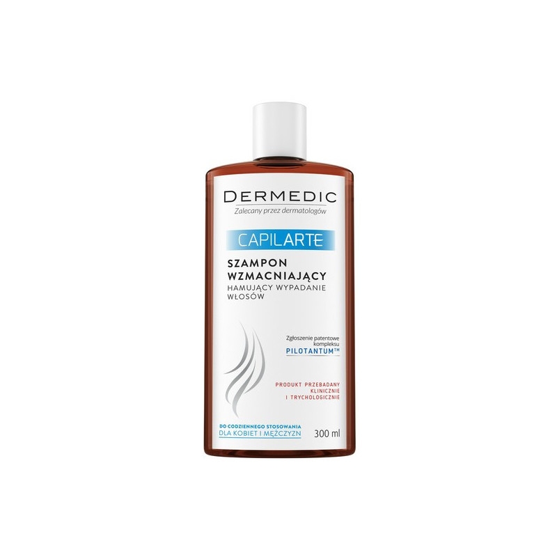 Dermedic Capilarte, szampon wzmacniający hamujący wypadanie włosów, 300 ml