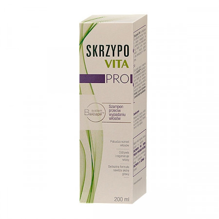 Skrzypovita PRO, szampon przeciw wypadaniu włosów, 200ml