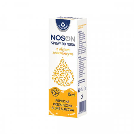 Noson, spray do nosa z olejem sezamowym, 15ml