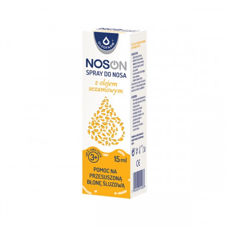 Noson, spray do nosa z olejem sezamowym, 15ml