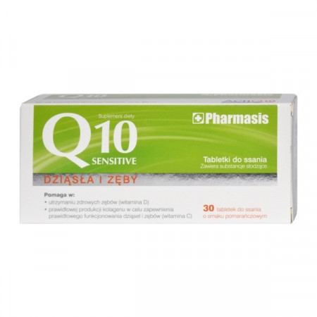 Sensilab Q10 Sensitive, tabletki do ssania, 30 szt