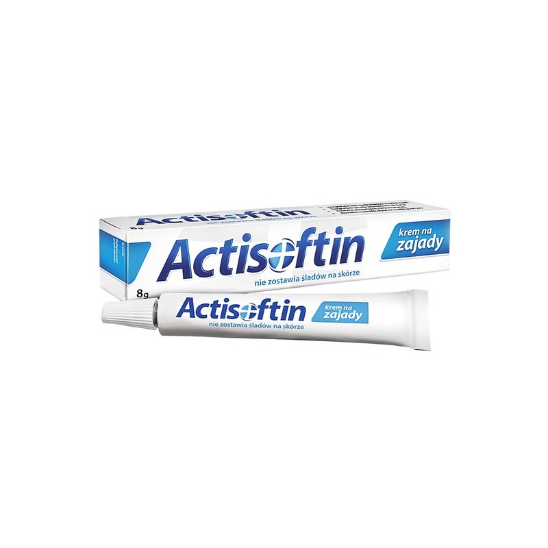 Actisoftin, krem na zajady, 8 g ( data ważności 05/2022 r.)
