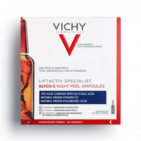 VICHY LIFTACTIV GLYCO-C Skoncentrowana Kuracja 10 ampułek