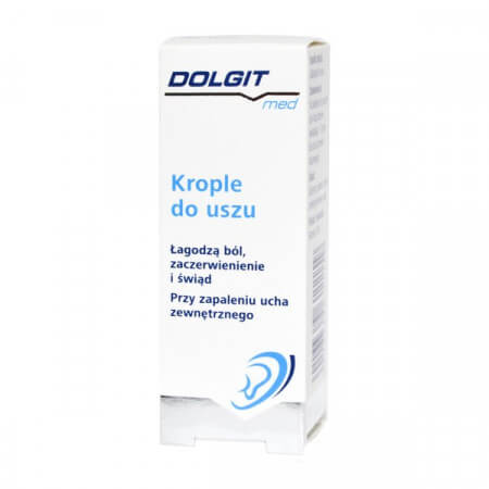 Dolgit med, krople do uszu, 10 ml