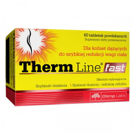 Olimp Therm Line Fast odchudzanie tabl.powl. 60tabl.