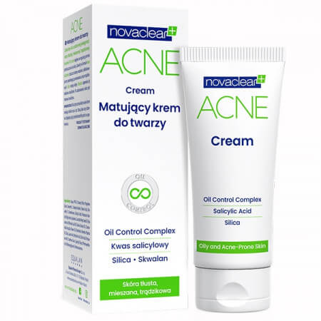 NOVACLEAR ACNE Krem matujący do cery trądzikowej 40ml