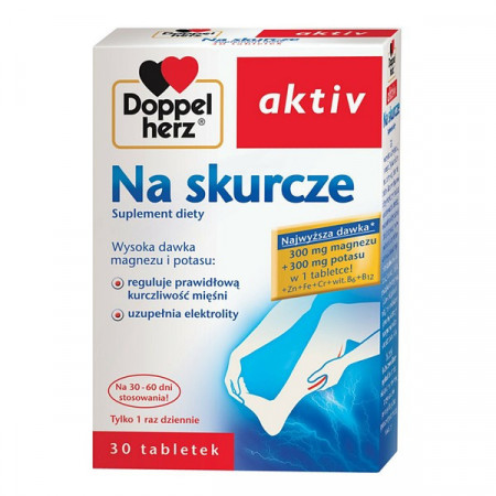 Doppelherz aktiv Na skurcze, 30 tabletek ( data ważnośći