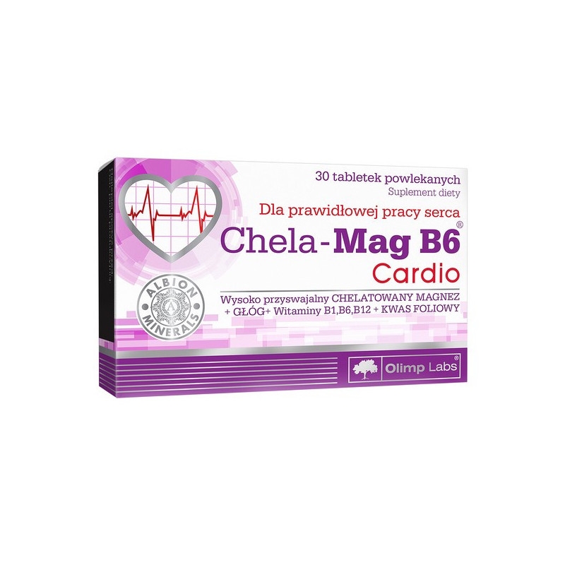 Olimp Chela-Mag B6 Cardio, tabletki powlekane, 30 szt.