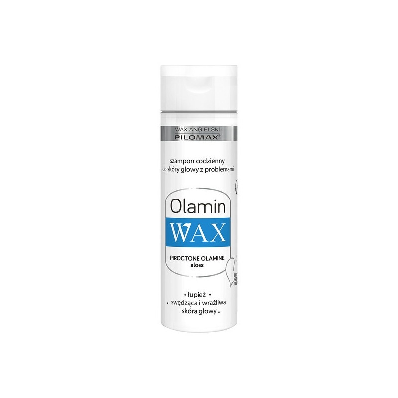 WAX ang PILOMAX Olamin Wax, szampon codzienny do skóry głowy z łupieżem, 200 ml