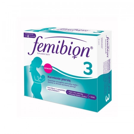 Femibion 3 Karmienie piersią 28 tabletek+28 kapsułek