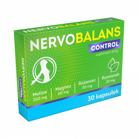 Nervobalans Control na uspokojenie 30 kaps.