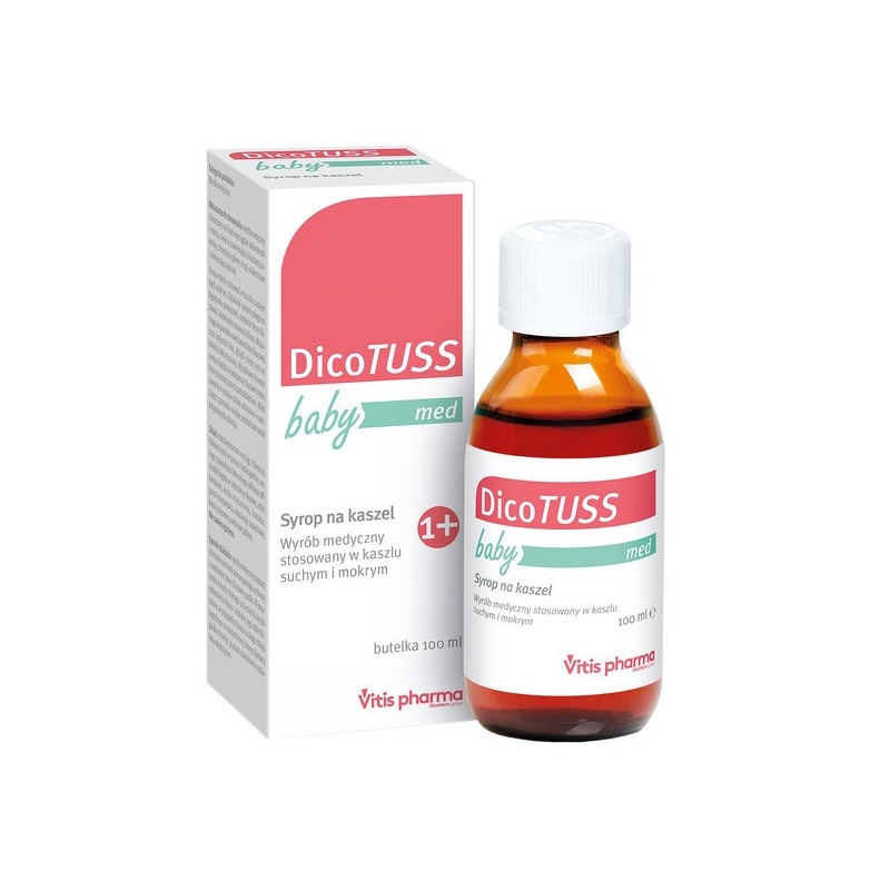DicoTUSS Baby Med, syrop na kaszel, 100 ml