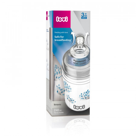 Canpol Lovi Butelka 240ml TRENDS BOTANIC 21/584